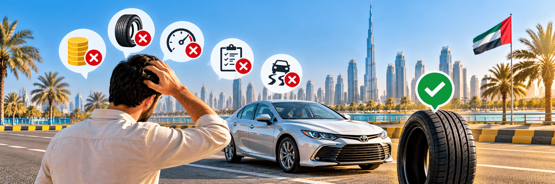 10 Tyre-Buying Mistakes UAE Drivers Made in 2026 (and How to Avoid Them in 2027)