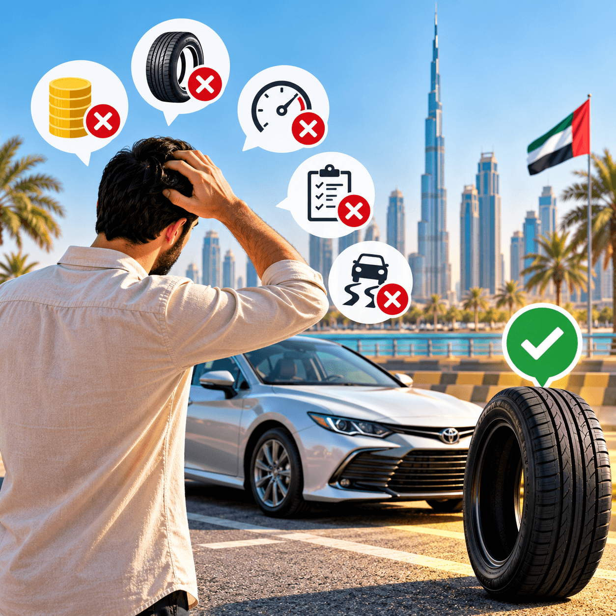 10 Tyre-Buying Mistakes UAE Drivers Made in 2026 (and How to Avoid Them in 2027)