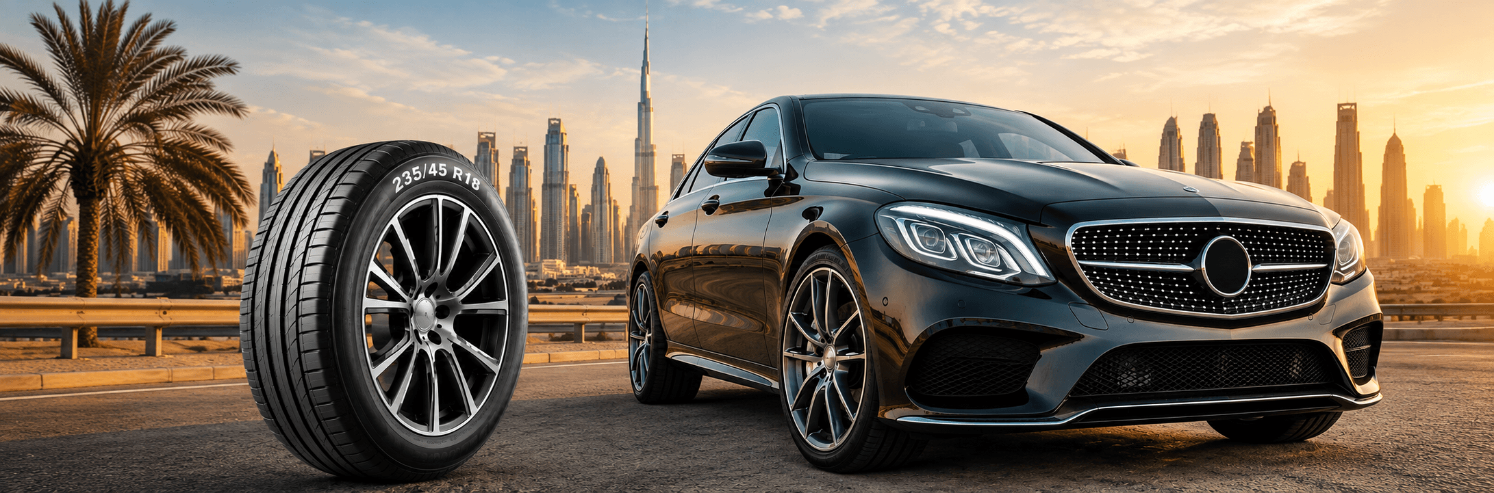 Best Premium 235/45 R18 Tyres For Luxury Sedans In UAE (2026 Buyer’s Guide)