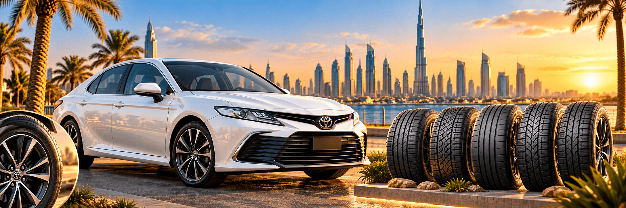 Best Tyres For Toyota Camry In The UAE: Sizes By Trim, Comfort, And Fuel-Saving Picks