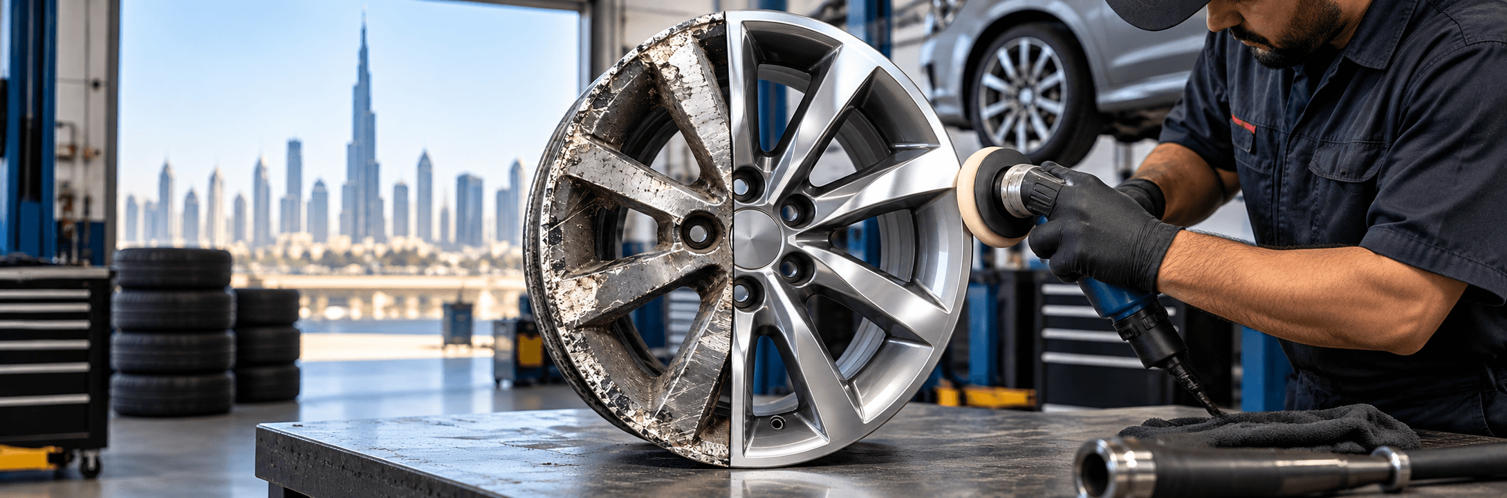 Car Rim Repair in Dubai: When Can a Damaged Rim Be Repaired?