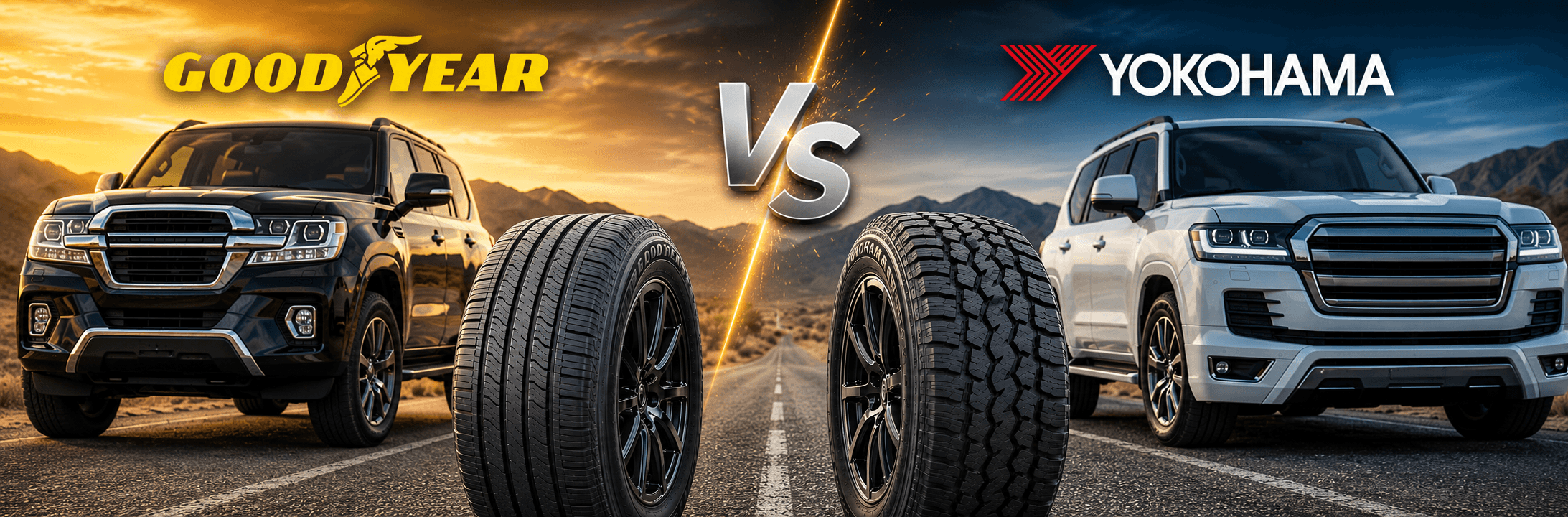 Goodyear Vs Yokohama For Full-Size SUVs: Wear Rate, Noise And Heat Stability