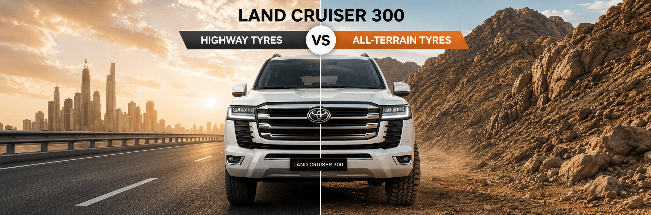 Land Cruiser 300: Should You Stay On Highway Tyres Or Move To All-Terrain?