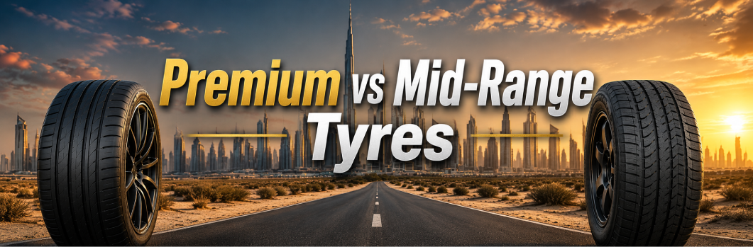 Premium vs Mid-Range Tyres UAE Is the Price Difference Justified