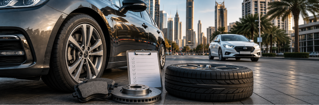 Ride-Sharing Vehicle Checklist: Brake and Tyre Maintenance for High-Frequency City Driving