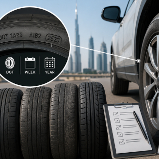 Tyre Age Limit in UAE: RTA Rules, DOT Codes, and When You're Legally Overdue