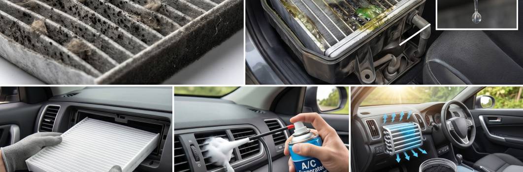 Why Does My Car AC Smell Bad? Causes & Easy Fixes